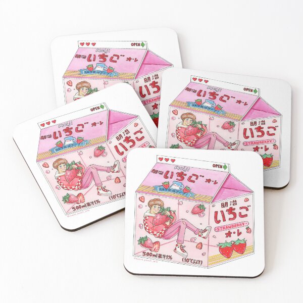 Item preview, Strawberry Milk Carton Boy designed and sold by PeachyPencil.
