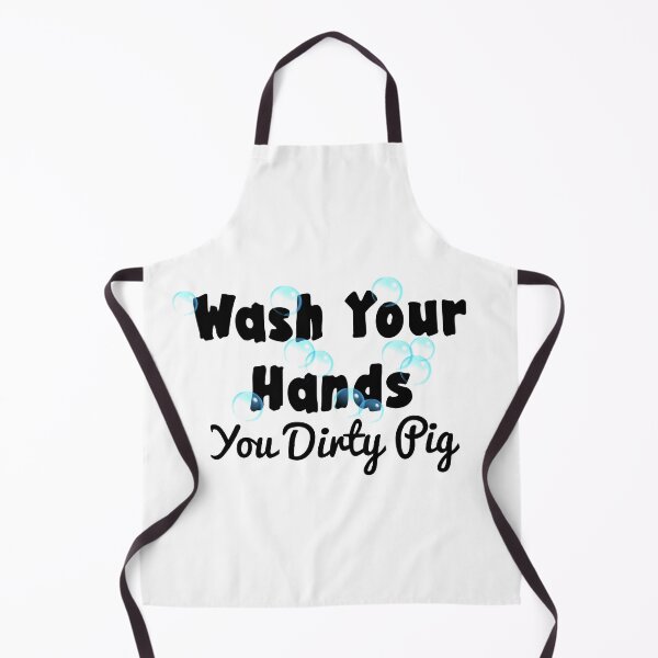 Item preview, Wash Your Hands - You Dirty Pig designed and sold by LovenLaughter.