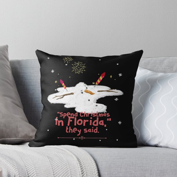 Item preview, Snowman Florida Christmas designed and sold by Rooster Syndicate.