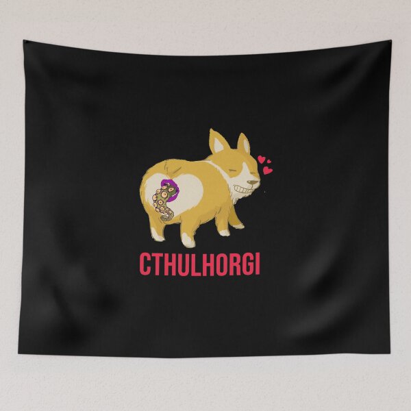Item preview, Cthulhorgi Design - Funny Corgi Cthulhu Fusion designed and sold by aurielphoenix.