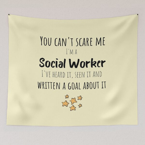 Item preview, Heard It, Seen It And Written a Goal About It - Social Worker Gifts designed and sold by GasparArts.