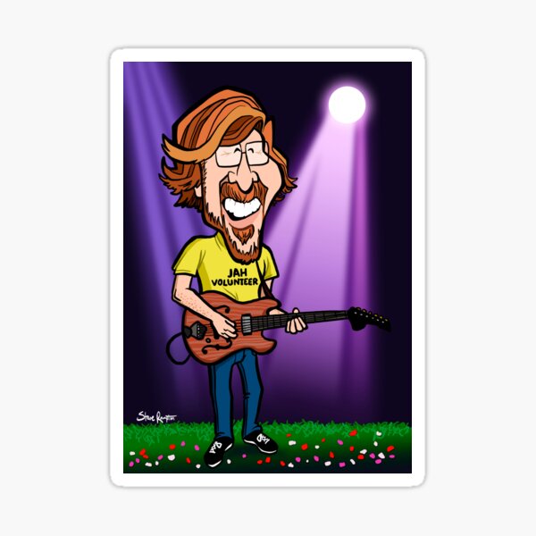 Trey Anastasio (Phish) Sticker