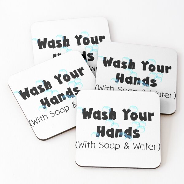 Item preview, Wash Your Hands - With Soap and Water designed and sold by LovenLaughter.