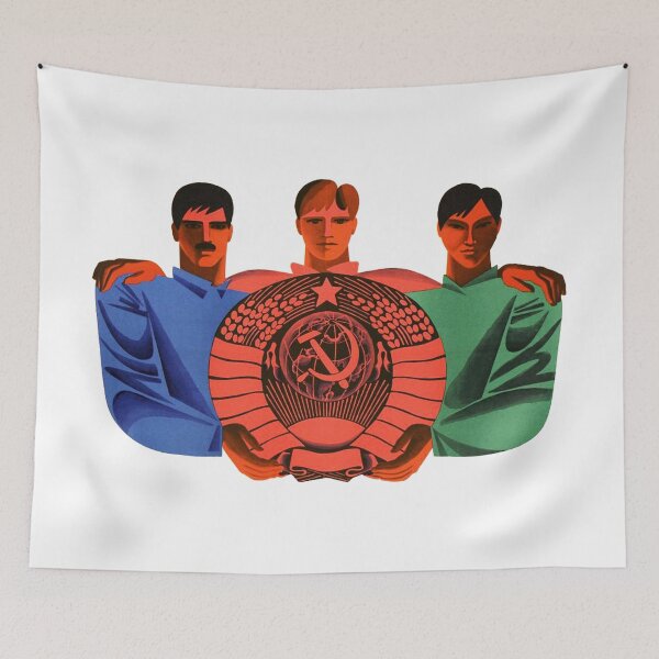 Item preview, People Union Communism Soviet Propaganda designed and sold by ArtFay.