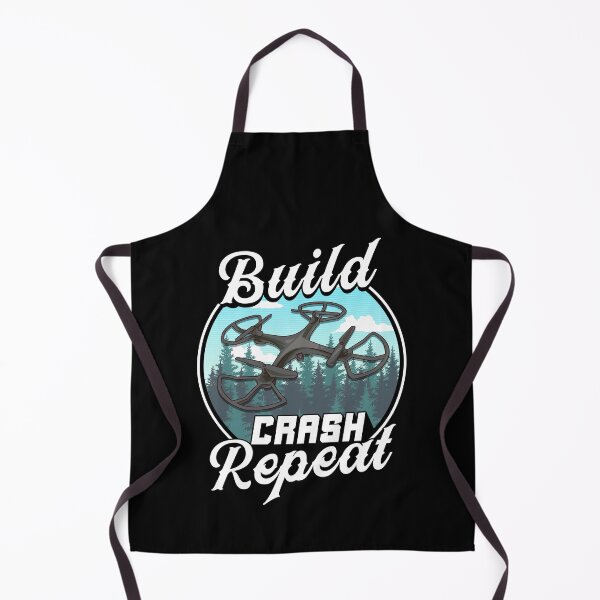 Item preview, Build Crash Repeat Funny Drone Pilot Flying Pun designed and sold by perfectpresents.