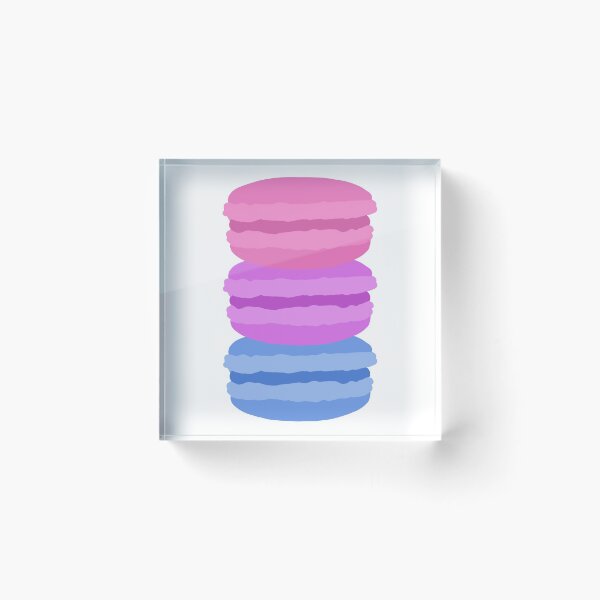 Item preview, Macarons bisexuales designed and sold by mostlyghostly42.