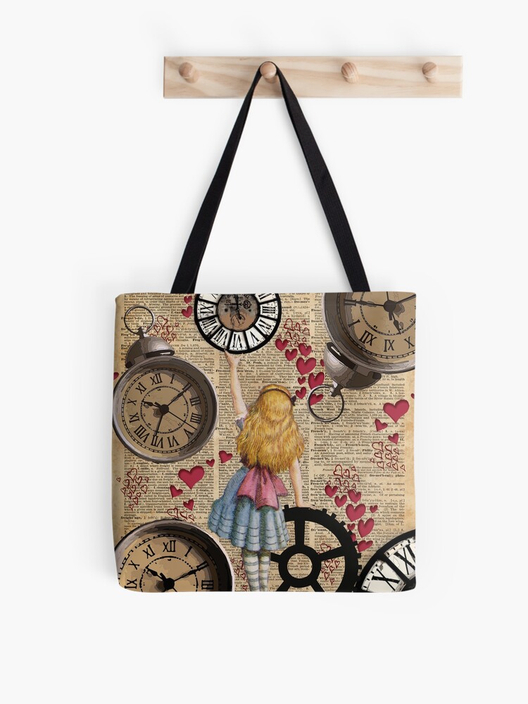 Alice in wonderland bag, Alice in wonderland shoulderbag, Al