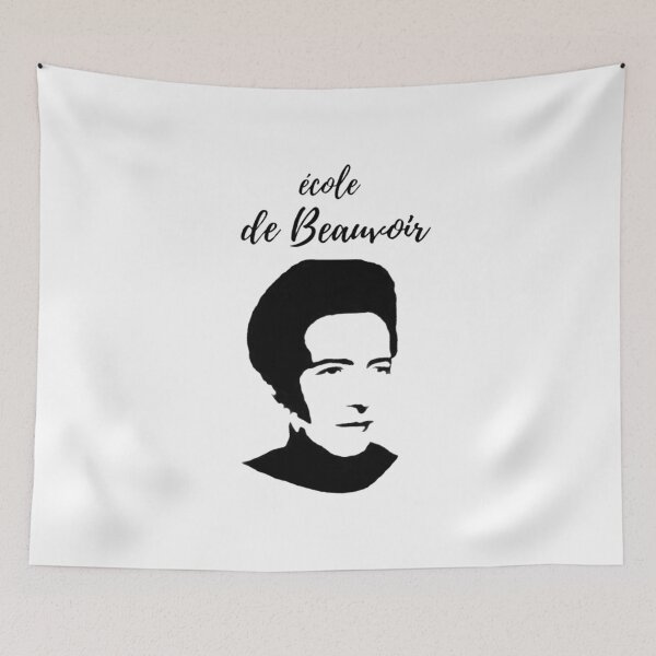 Item preview, Simone de Beauvoir Inspiration designed and sold by FroMari.