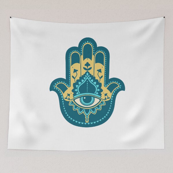 Artikelvorschau, Hamsa, Symbol, Amulett für Glück, Glück, Gesundheit und Glück entworfen und verkauft von RoManSmArt.