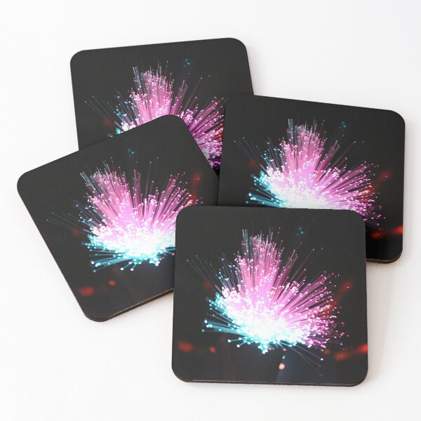 Item preview, Festive Pink & White & Blue Lights - Fireworks Effect designed and sold by LLL Photo.