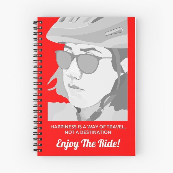 Item preview, ENJOY THE RIDE! (optimised for dark background) designed and sold by Koen1982.