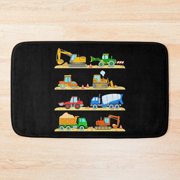 Item preview, Construction Digger Dump Truck Bulldozer Concrete Mixer designed and sold by samshirts.