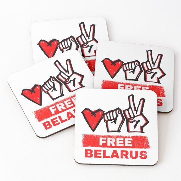 Item preview, Free Belarus 2020 Flag Love Fight Win designed and sold by NUMAcreations.