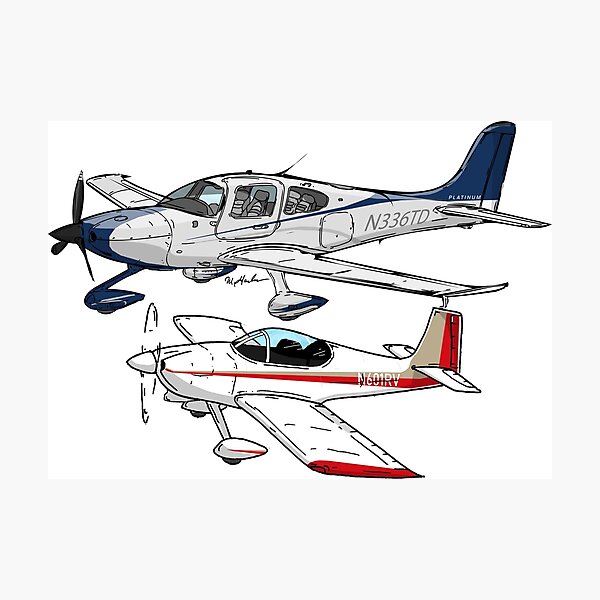 Chris O Neals Awesome Airplanes Photographic Print