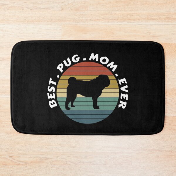 Item preview, best pug mom ever, dog shirt, pug shirt, dog mom shirt, pug dad shirt, pug lif shirt designed and sold by T-DESIGNEDZ.