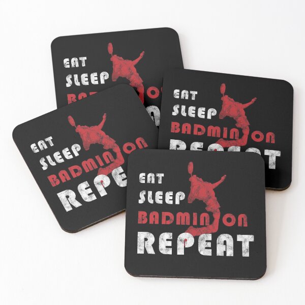Item preview, Eat Sleep Badminton Repeat designed and sold by argupta15115.