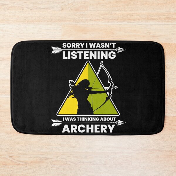 Item preview, Sorry I Wasn't Listening Thinking About Archery Game Tee designed and sold by Manisma Road.
