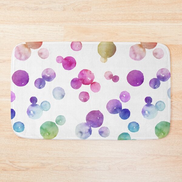 Item preview, Colorful Watercolor Bubble Patterns designed and sold by NiAArtland.