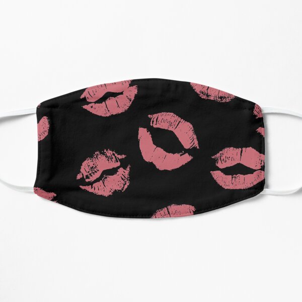 Kiss Me Gently art light Flat Mask