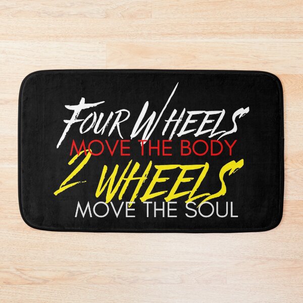 Item preview, Biker life - Four wheels move the body. Two wheels move the soul. designed and sold by AlwaysYellowNam.