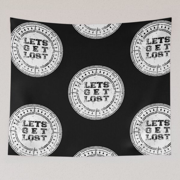 Item preview, lets get lost globetrotter designed and sold by designMarks.