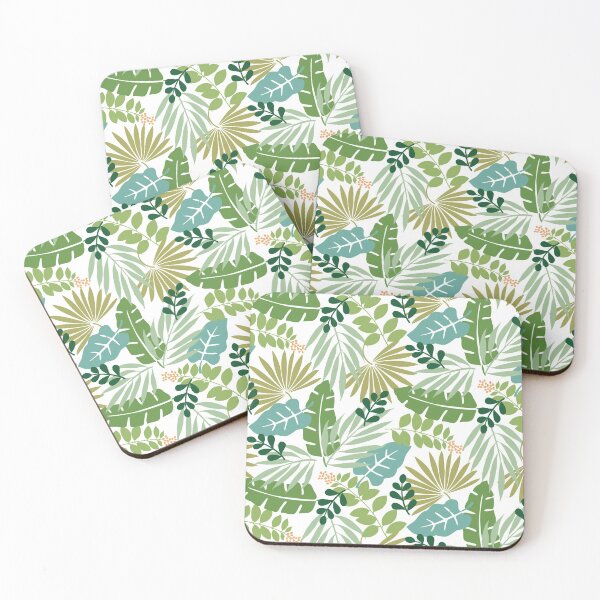 Item preview, Tropical Leaf Toss designed and sold by Barbara Pixton.