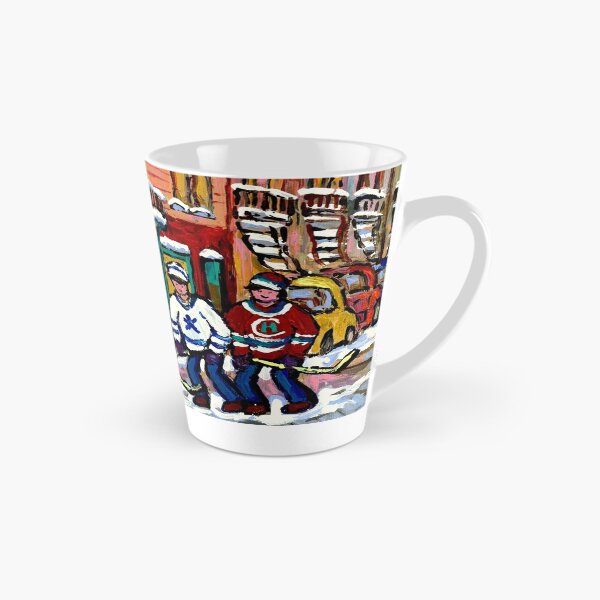 Item preview, CANADIAN ART WILENSKY'S LUNCH DINER MONTREAL  WINTER HOCKEY SCENE designed and sold by Carole  Spandau.