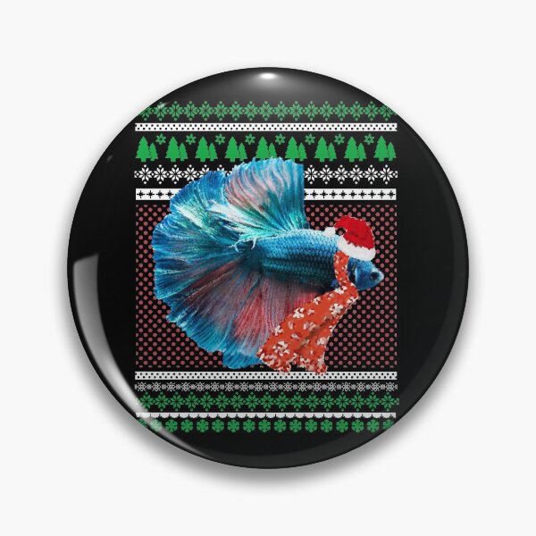 Item preview, Santa Got Betta Fish Christmas Graphic Jersey designed and sold by Manisma Road.