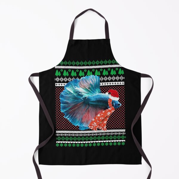 Item preview, Santa Got Betta Fish Christmas Graphic Jersey designed and sold by Manisma Road.