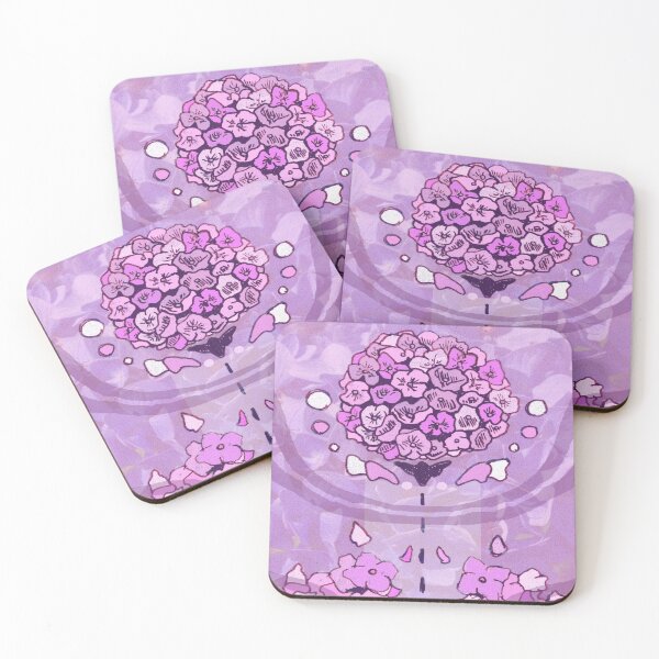 Item preview, Floral Design Series - Hydrangea in Floral Pink designed and sold by artimisstudio.