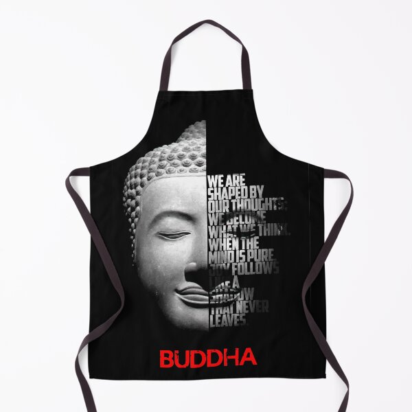 Item preview, Black and white Buddha Quote poster designed and sold by Enea Kelo.