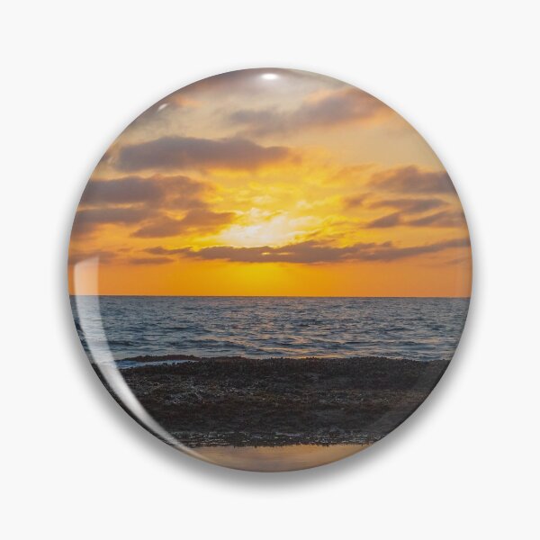 Item preview, Colorful Beach Sunset and Seagull being Reflected by Tidepool Water  designed and sold by DavidWeedall.