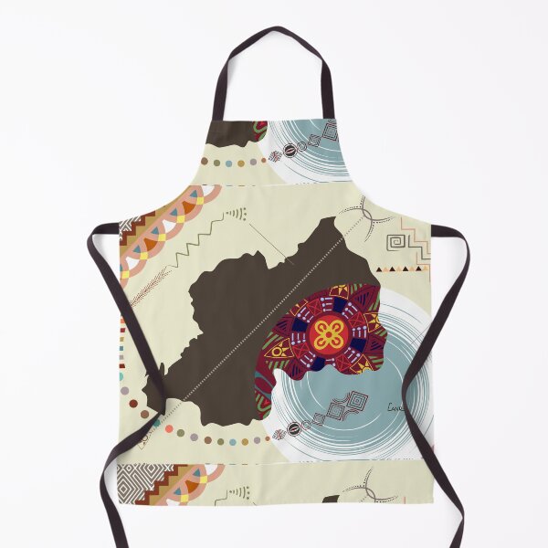 Item preview, Rwanda Stylized designed and sold by lanrestudio.