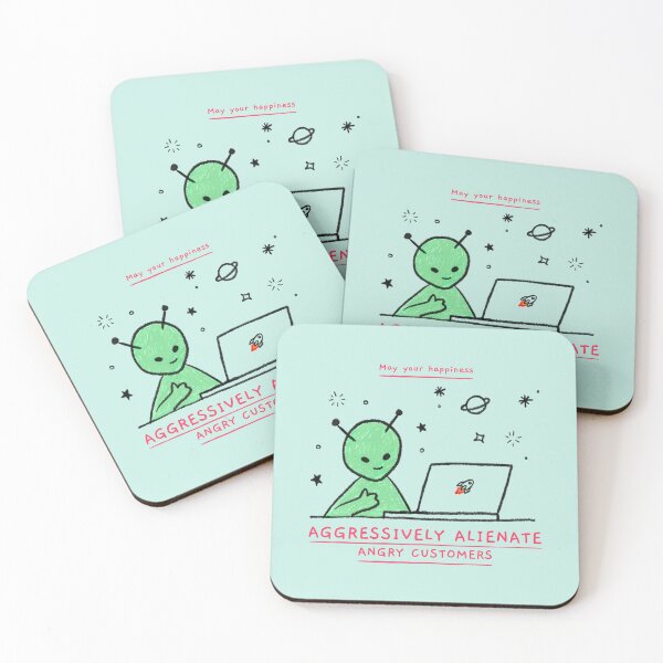 Item preview, May Your Happiness Alienate Angry Customers designed and sold by More-Us-Please.