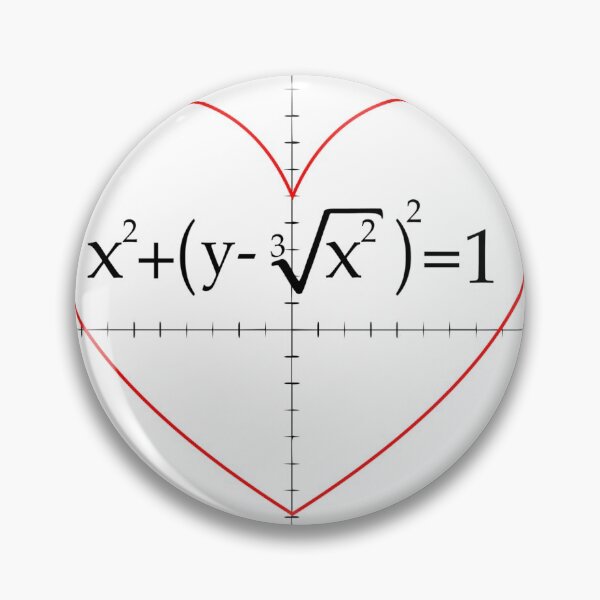 Item preview, math formula for a heart designed and sold by designMarks.