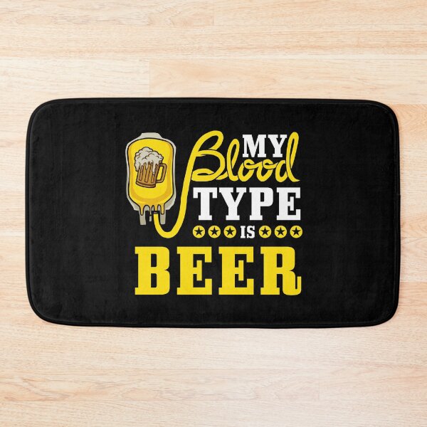 Item preview, My Blood Type Is Beer Transfusion Beer Tee designed and sold by Manisma Road.