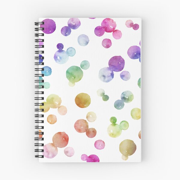 Item preview, Colorful Watercolor Bubble Patterns designed and sold by NiAArtland.