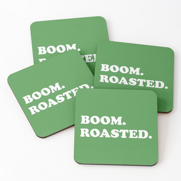Item preview, Boom. Roasted. designed and sold by WordsmithNerd.