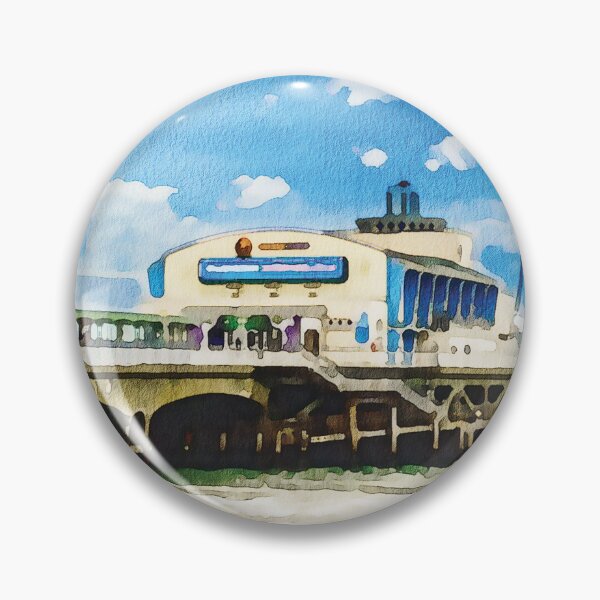 Item preview, Bournemouth beach and pier in Dorset England designed and sold by Gerald Waters.
