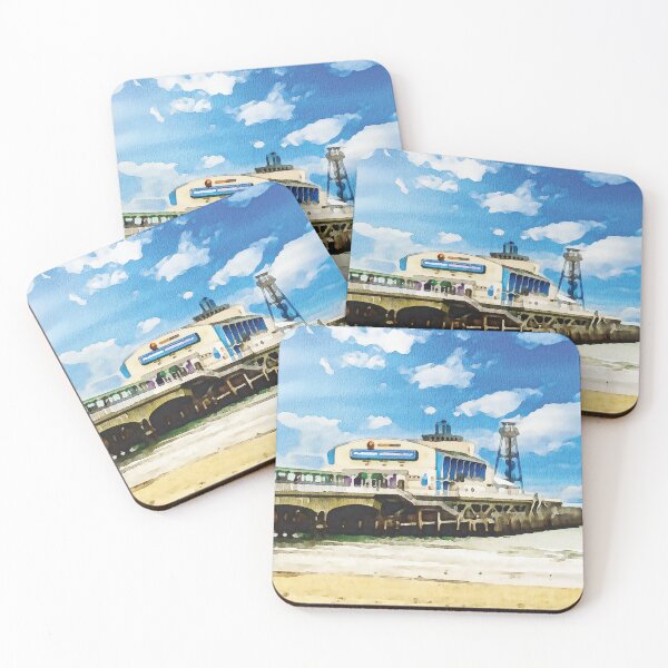 Item preview, Bournemouth beach and pier in Dorset England designed and sold by Gerald Waters.