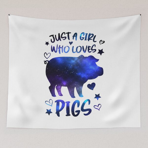 Item preview, Just A Girl Who Loves Pigs designed and sold by yacine12353.