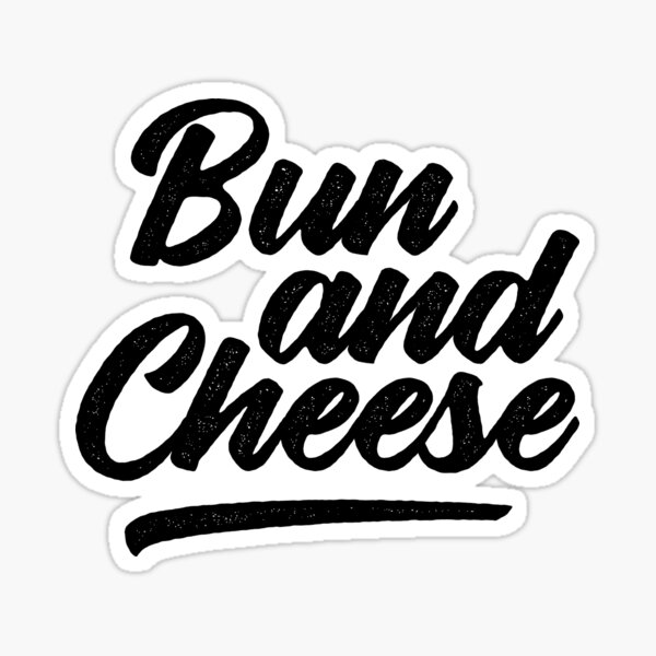 Caribbean Food Bun and Cheese Sticker