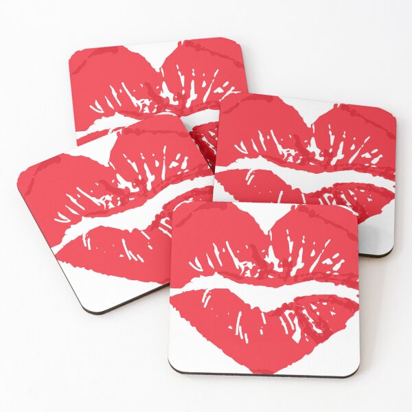 Item preview, Female Lips in shape of heart - Kiss designed and sold by kubilayilhan.