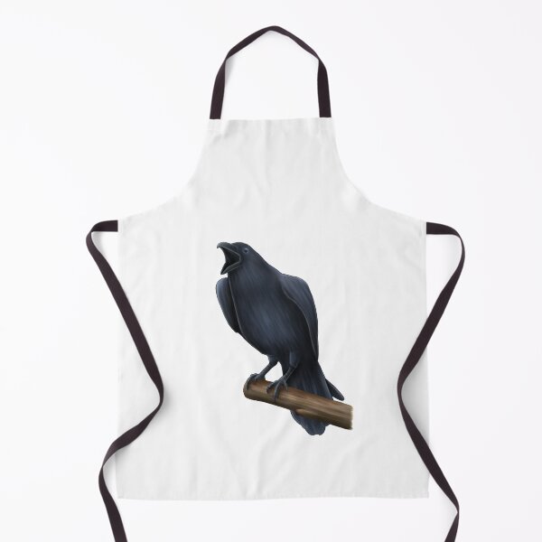 Item preview, Cuervo graznando en una rama designed and sold by troyanthonyart.