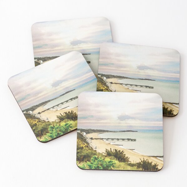 Item preview, Bournemouth eastcliff beach and seafront in Dorset England designed and sold by Gerald Waters.