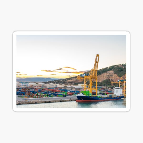 Johanna Schepers JSV Cargo Vessel Container Ship Sticker