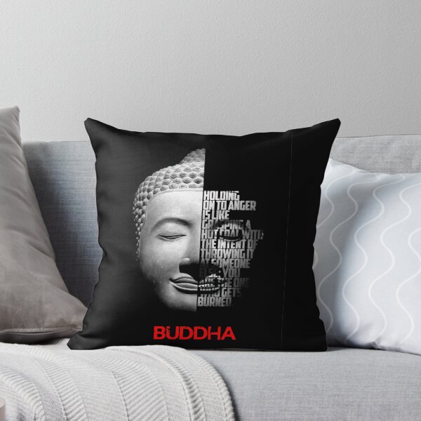 Item preview, Black and white Buddha Quote poster designed and sold by Enea Kelo.
