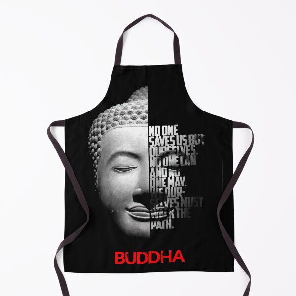 Item preview, Black and white Buddha Quote poster designed and sold by Enea Kelo.