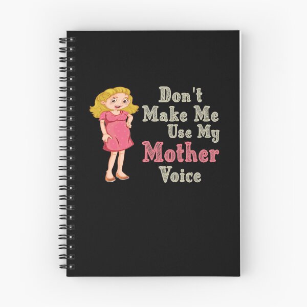 Item preview, Don't Make Me Use My Mother Voice, Cute Funny Gift Idea For Mom designed and sold by awesomedraw.