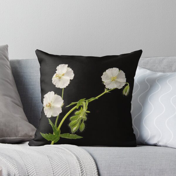 Item preview,  White Dusky Cranesbill designed and sold by Nethycurl.
